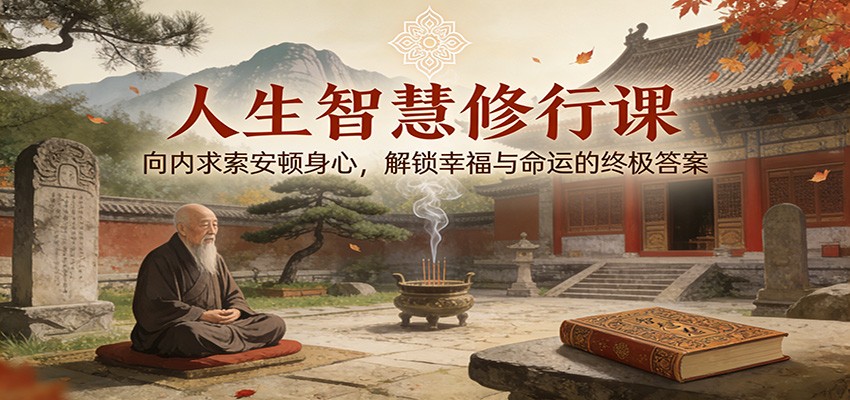 人生智慧修行课：向内求索安顿身心，解锁幸福与命运的终极答案-保成圈-山云人力,分享创业咨询_最新网络项目资源