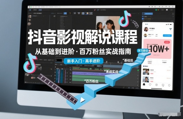 抖音百万粉丝影视解说课程，基础到进阶课，适合新手和进阶学习-保成圈-山云人力,分享创业咨询_最新网络项目资源