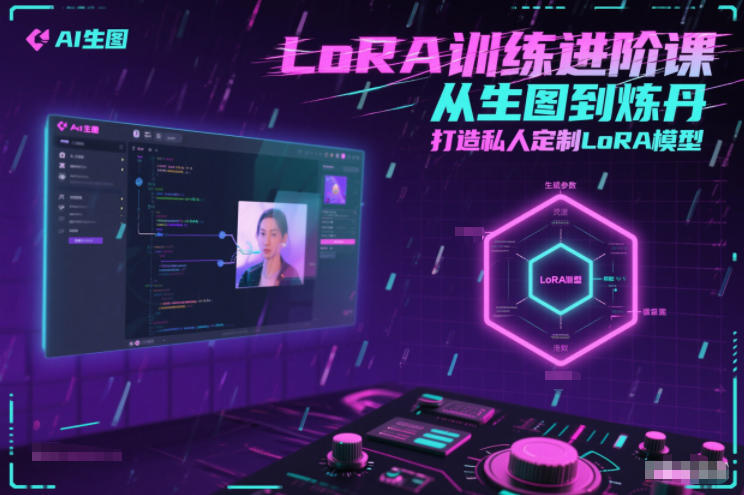 LoRA训练进阶课，从生图到炼丹，打造私人定制LoRA模型-保成圈-山云人力,分享创业咨询_最新网络项目资源