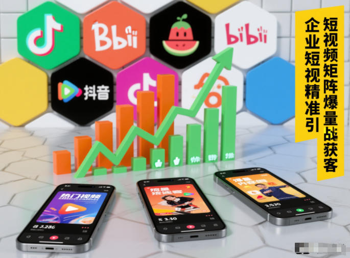 企业短视频精准引流矩阵获客，短视频矩阵爆量战法-保成圈-山云人力,分享创业咨询_最新网络项目资源