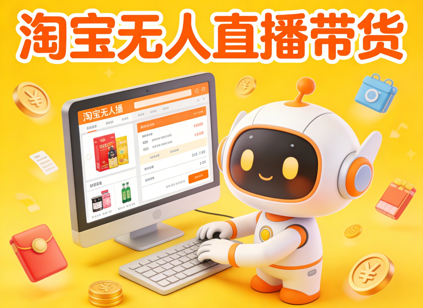 淘宝无人直播带货，24小时自动卖货，月佣金1W+，不违规不封号，不用露脸-保成圈-山云人力,分享创业咨询_最新网络项目资源