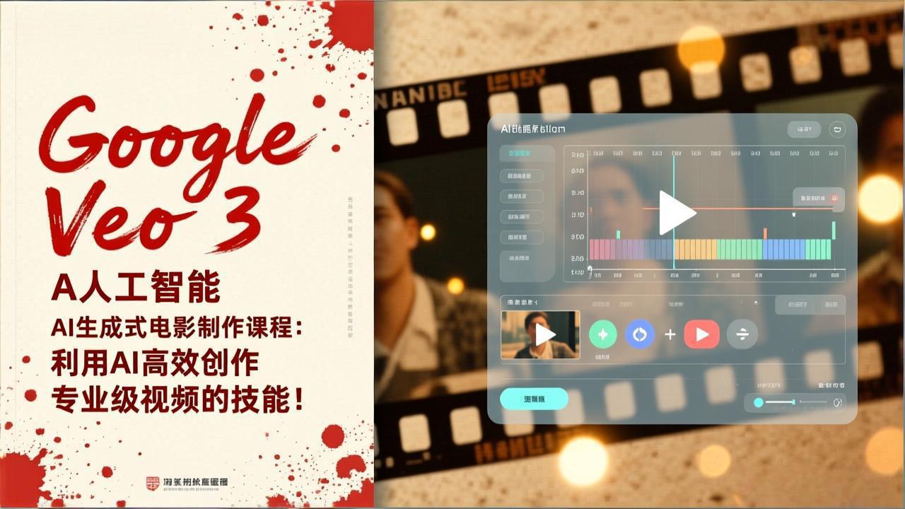 Google Veo 3人工智能AI生成式电影制作课程：利用AI高效创作专业级视频的技能！-保成圈-山云人力,分享创业咨询_最新网络项目资源