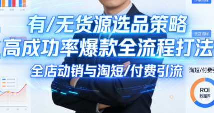 子鹏讲电商·淘宝私家班(更新2026)-保成圈-山云人力,分享创业咨询_最新网络项目资源