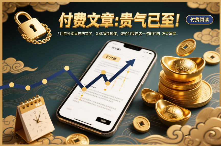 付费文章：贵气已至！用最朴素直白的文字，让你清楚知道，该如何接住这一次时代的泼天富贵-保成圈-山云人力,分享创业咨询_最新网络项目资源