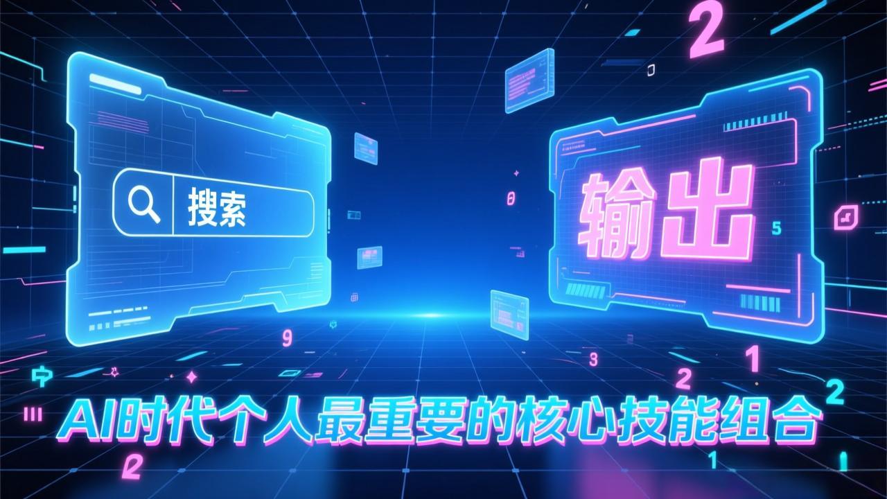 付费文章：AI时代个人最重要的核心技能组合：“输出能力”和“搜索能力”-保成圈-山云人力,分享创业咨询_最新网络项目资源