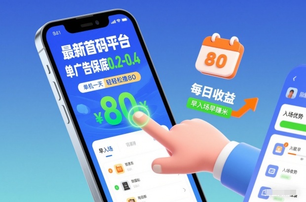 最新首码平台，单广告保底0.2-0.4，单机一天轻松撸80，早入场早賺米【揭秘】-保成圈-山云人力,分享创业咨询_最新网络项目资源