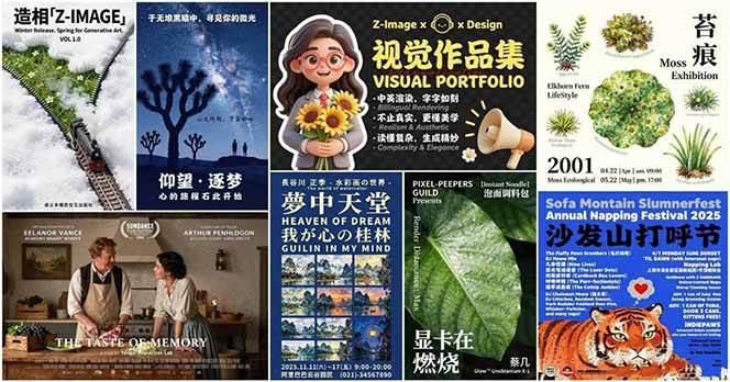 图片[3]-Z-Image – 逼真照片级文生图神器 WebUI+ComfyUI工作流 一键整合包-保成圈-山云人力,分享创业咨询_最新网络项目资源