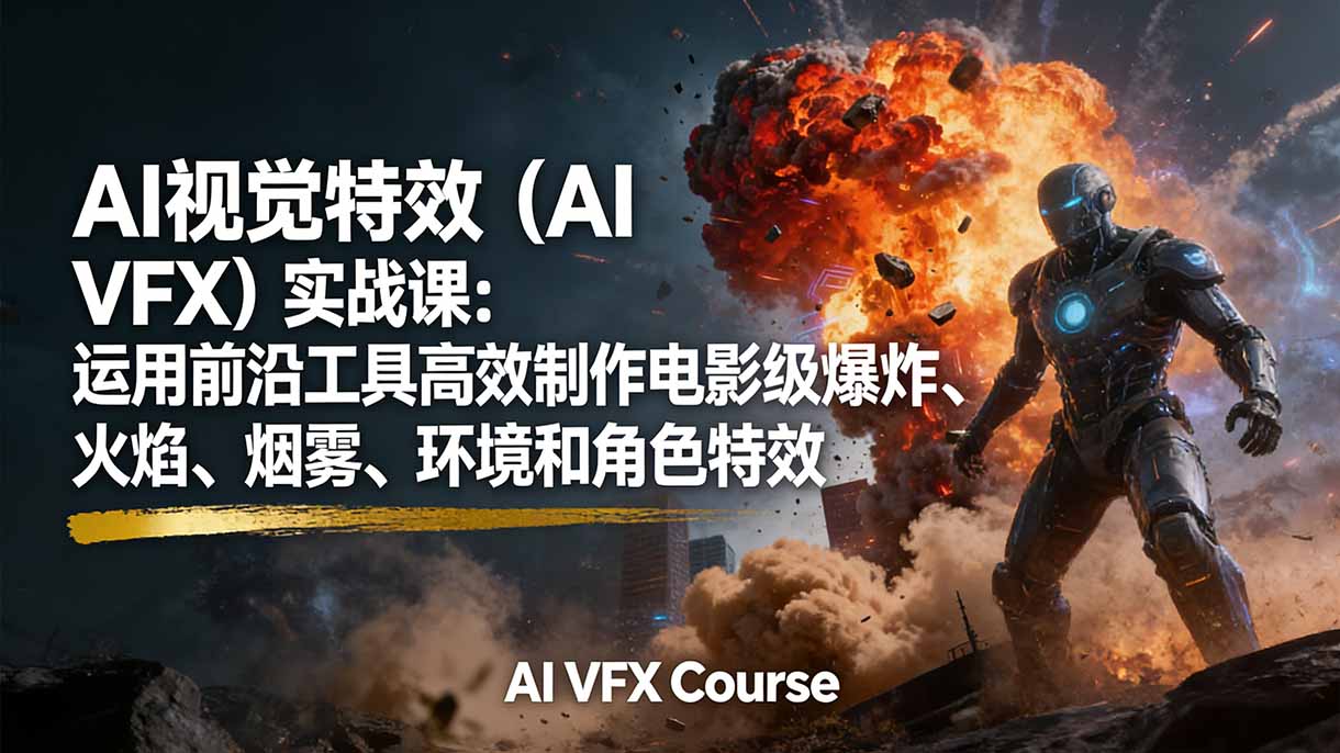 AI视觉特效(AI VFX-保成圈-山云人力,分享创业咨询_最新网络项目资源