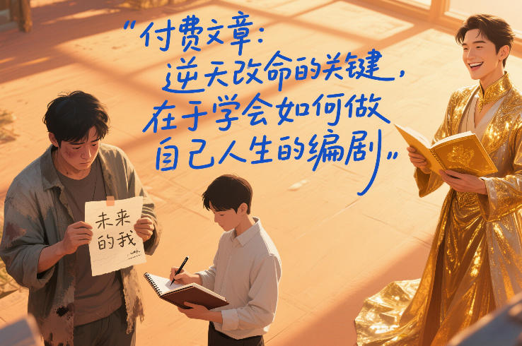 付费文章：逆天改命的关键，在于学会如何做自己人生的编剧-保成圈-山云人力,分享创业咨询_最新网络项目资源