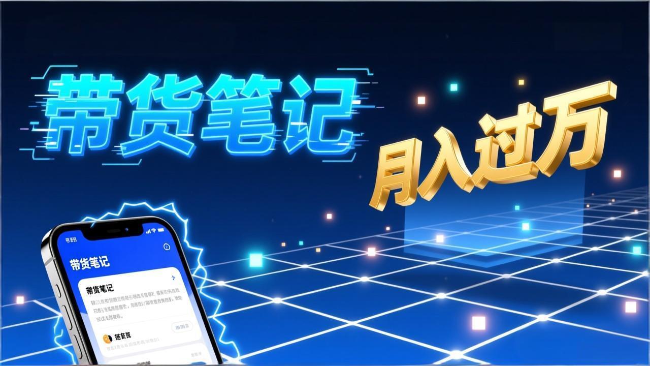 小红书爆款笔记带货实战：拆解封面标题正文全要素，手把手教你单篇笔记带货月入过万-保成圈-山云人力,分享创业咨询_最新网络项目资源