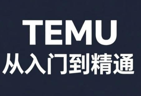 跨境麦冬·TEMU从入门到精通-保成圈-山云人力,分享创业咨询_最新网络项目资源