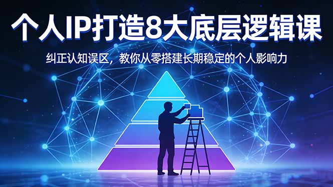 付费文章：个人IP打造8大底层逻辑课：纠正认知误区，教你从零搭建长期稳定的个人影响力-保成圈-山云人力,分享创业咨询_最新网络项目资源