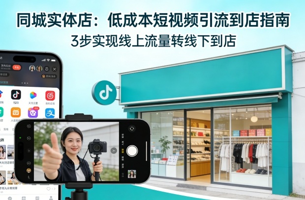 同城实体店，如何低成本把客户从短视频带到线下门店-保成圈-山云人力,分享创业咨询_最新网络项目资源