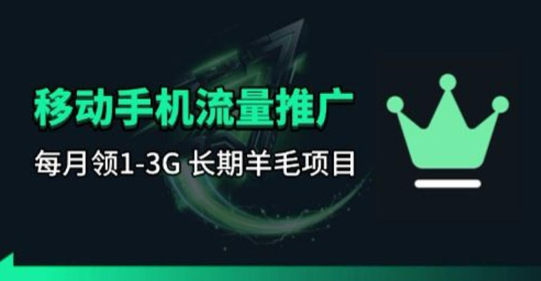 手机流量领取推广_每月一轮，刚需类的长期项目-保成圈-山云人力,分享创业咨询_最新网络项目资源