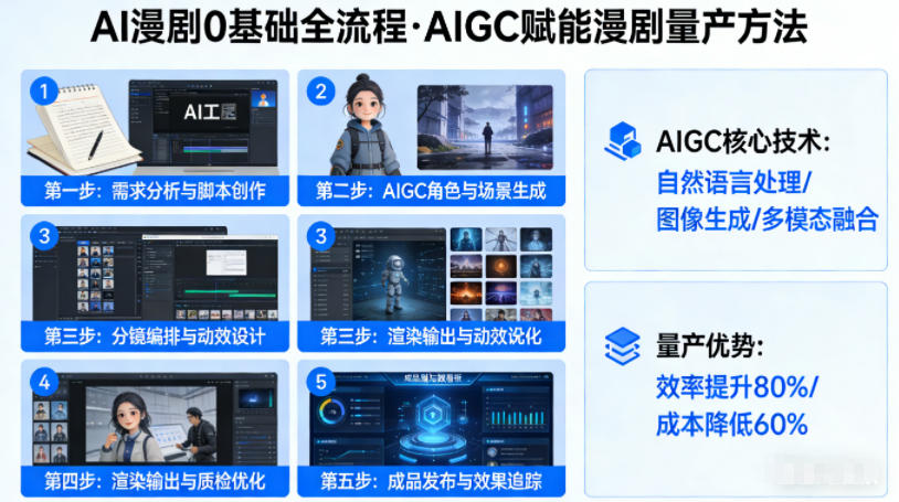 AI漫剧0基础全流程，快速掌握AIGC赋能的漫剧量产方法-保成圈-山云人力,分享创业咨询_最新网络项目资源