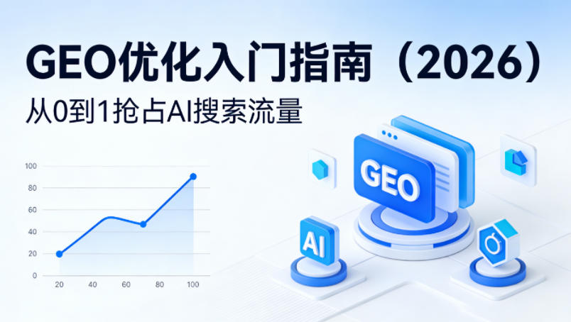 【最新】GEO优化入门指南(2026)，从0到1抢占AI搜索流量-保成圈-山云人力,分享创业咨询_最新网络项目资源