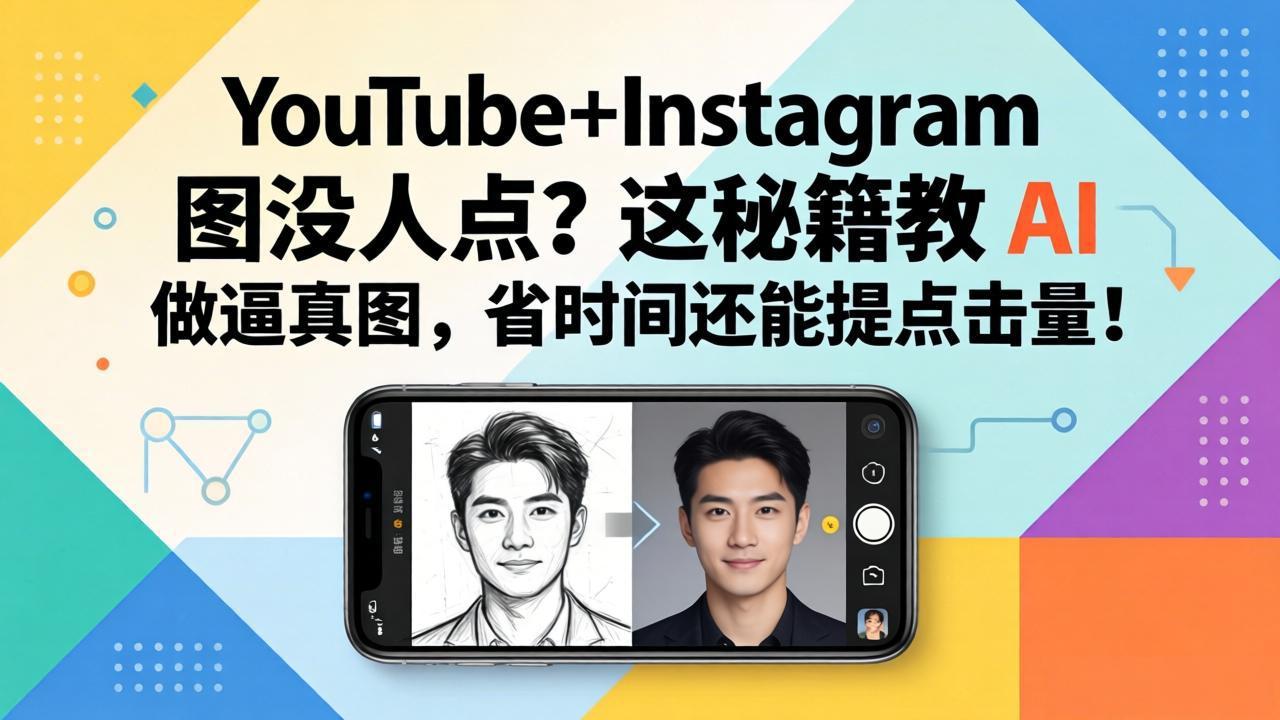 YouTube+Instagram图没人点？这秘籍教 AI 做逼真图，省时间还能提点击量-保成圈-山云人力,分享创业咨询_最新网络项目资源
