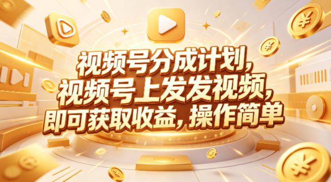 视频号分成计划，599元众筹的Red团队课程，视频号上发发视频，即可获取收益，操作简单-保成圈-山云人力,分享创业咨询_最新网络项目资源
