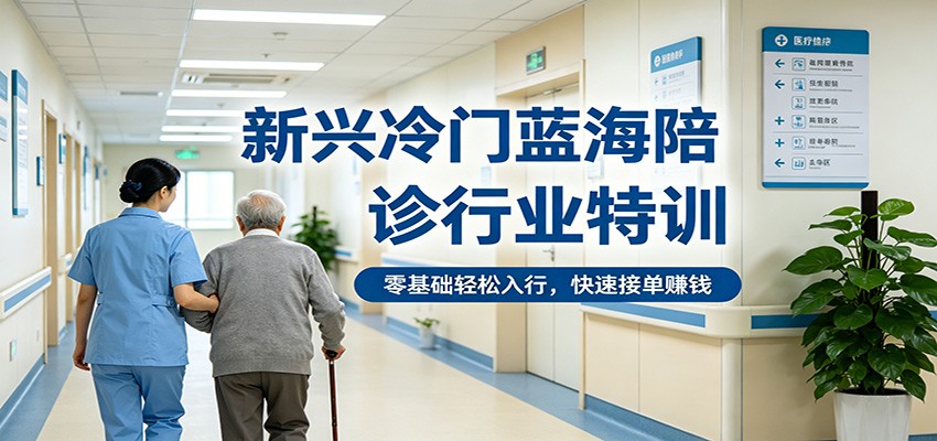 新兴冷门蓝海陪诊行业特训，零基础轻松入行，快速接单赚钱-保成圈-山云人力,分享创业咨询_最新网络项目资源