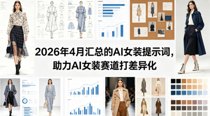 2026年4月汇总的AI女装提示词，助力AI女装赛道打差异化-保成圈-山云人力,分享创业咨询_最新网络项目资源