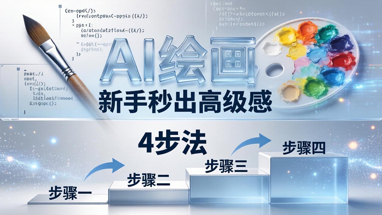 AI绘画入门别再硬磕了！即梦4步法：万能提示词公式+BRTR框架，新手秒出高级感-保成圈-山云人力,分享创业咨询_最新网络项目资源