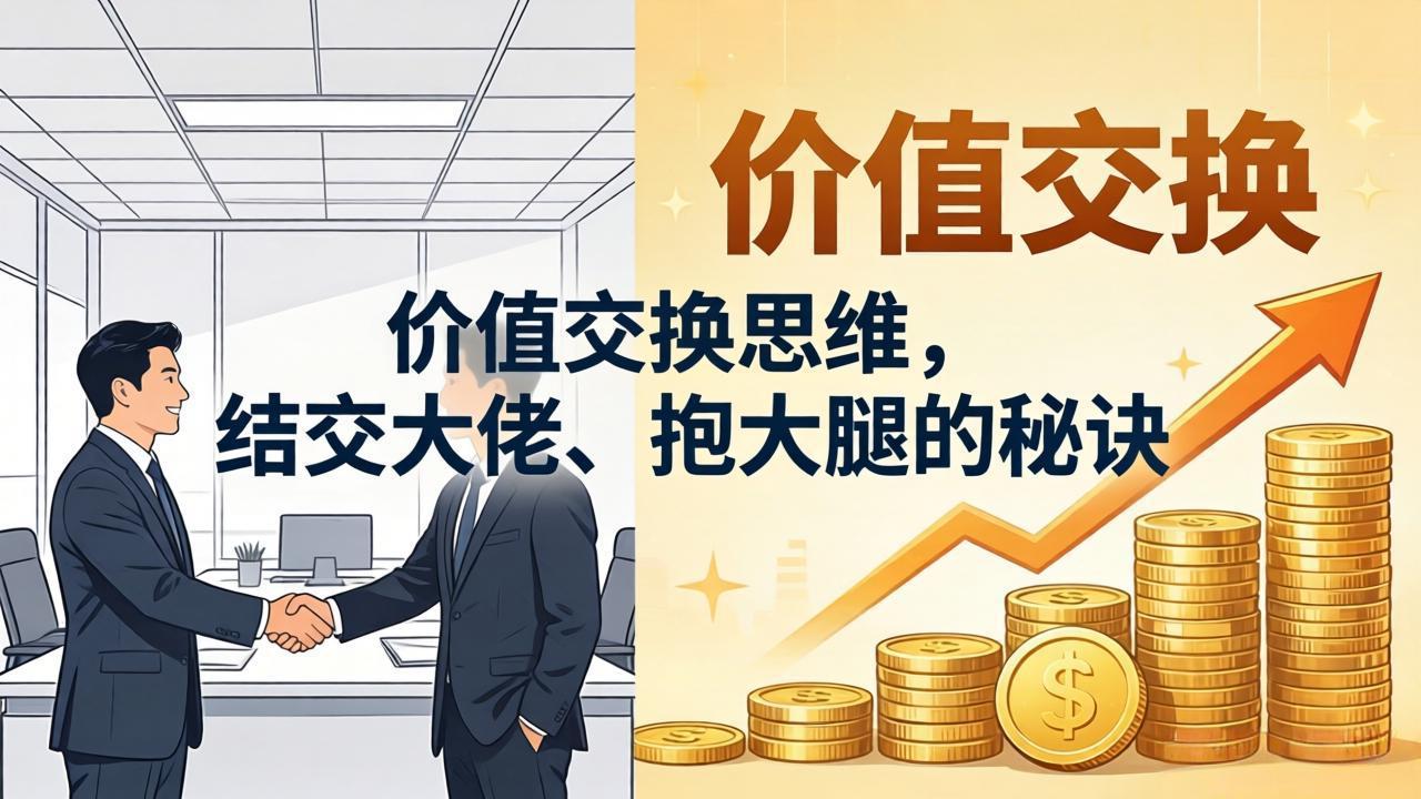 某付费文章：价值交换思维，结交大佬、抱大腿的秘诀-保成圈-山云人力,分享创业咨询_最新网络项目资源