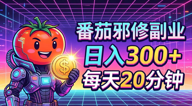 番茄小说撸金，日入300+，每天20分钟！五一必看，独家项目，副业小白友好，超级简单【揭秘】-保成圈-山云人力,分享创业咨询_最新网络项目资源
