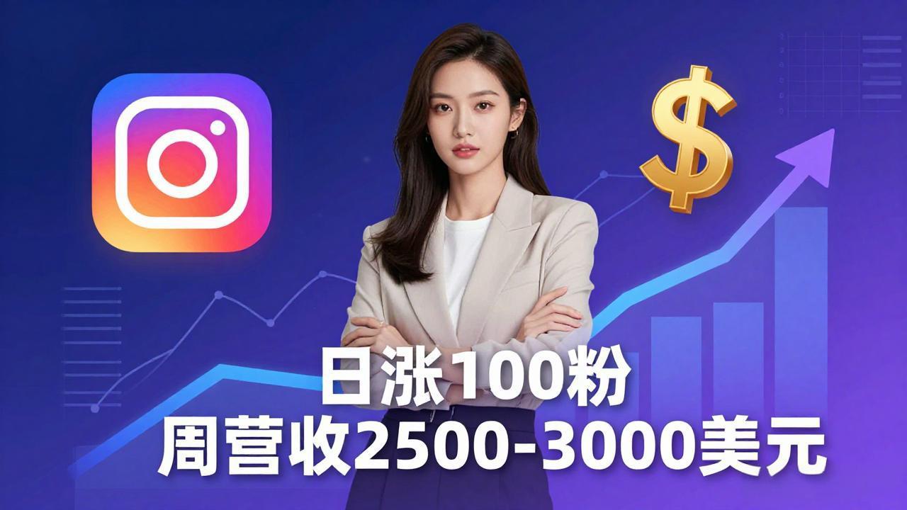 想做数字产品？Sheri亲授：日涨100粉、每周2500至3000美元的营收，Instagram躺着赚-保成圈-山云人力,分享创业咨询_最新网络项目资源