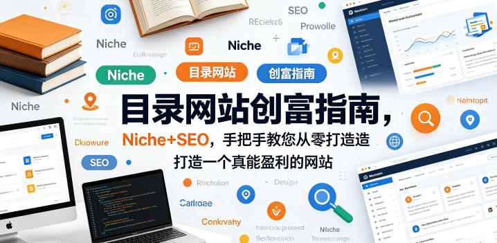 目录网站创富指南，Niche+SEO，手把手教您从零打造打造一个真能盈利的网站【原创双语字幕】-保成圈-山云人力,分享创业咨询_最新网络项目资源