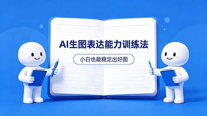 AI生图不是做漂亮图，而是表达能力。这套方法让小白也能稳定出好图-保成圈-山云人力,分享创业咨询_最新网络项目资源