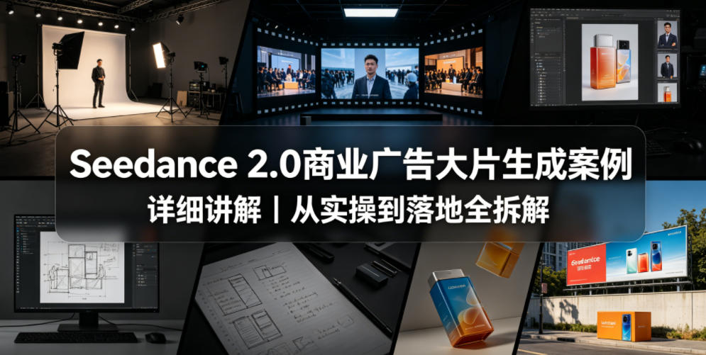 Seedance 2.0商业广告大片生成案例详细讲解｜从实操到落地全拆解-保成圈-山云人力,分享创业咨询_最新网络项目资源