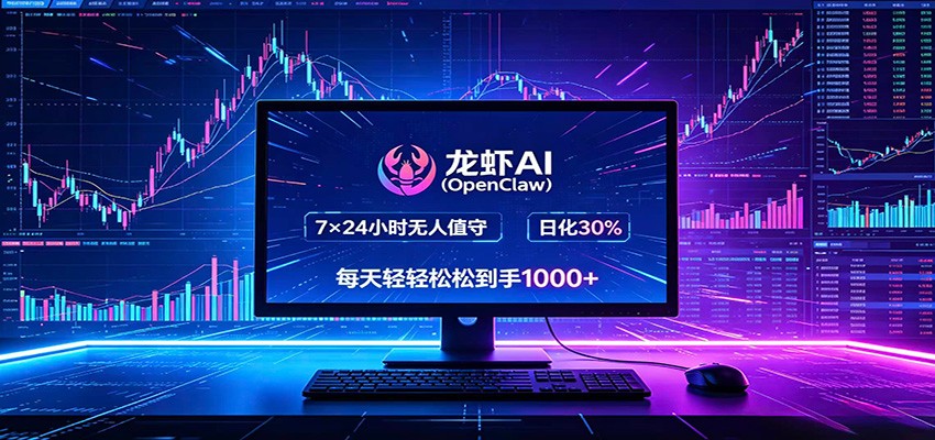 龙虾AI(OpenClaw)全自动挂机，智能操控电脑高效执行任务，每天轻松到手四位数-保成圈-山云人力,分享创业咨询_最新网络项目资源