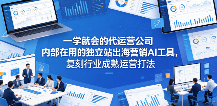一学就会的代运营公司内部在用的独立站出海营销AI工具，复刻行业成熟运营打法-保成圈-山云人力,分享创业咨询_最新网络项目资源