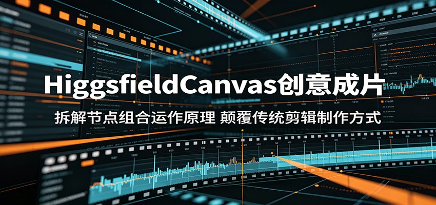 HiggsfieldCanvas创意成片：拆解节点组合运作原理，颠覆传统剪辑制作方式-保成圈-山云人力,分享创业咨询_最新网络项目资源