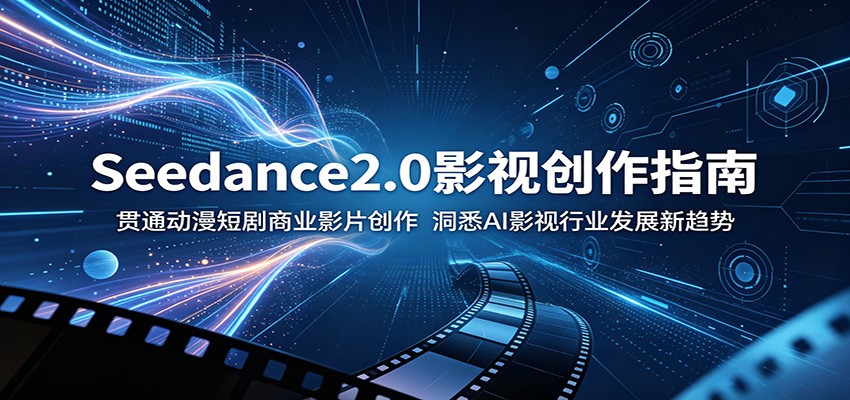 Seedance2.0影视创作指南：贯通动漫短剧商业影片创作，洞悉AI影视行业发展新趋势-保成圈-山云人力,分享创业咨询_最新网络项目资源