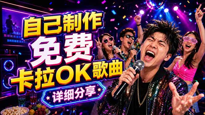 免费卡拉OK歌曲制作全攻略：音轨分离字幕制作，零基础快速做出专业K歌视频-保成圈-山云人力,分享创业咨询_最新网络项目资源