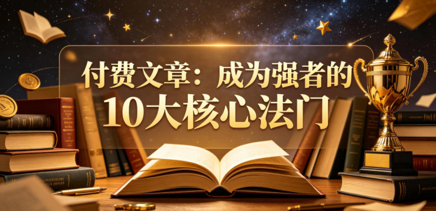付费文章：成为强者的10大核心法门-保成圈-山云人力,分享创业咨询_最新网络项目资源
