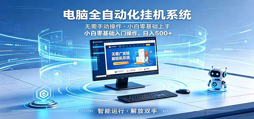 智能广告挂机无需值守，小白上手轻松实现每日增收-保成圈-山云人力,分享创业咨询_最新网络项目资源