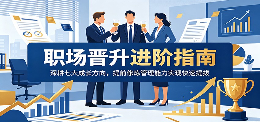 职场晋升进阶指南：深耕七大成长方向，提前修炼管理能力实现快速提拔-保成圈-山云人力,分享创业咨询_最新网络项目资源
