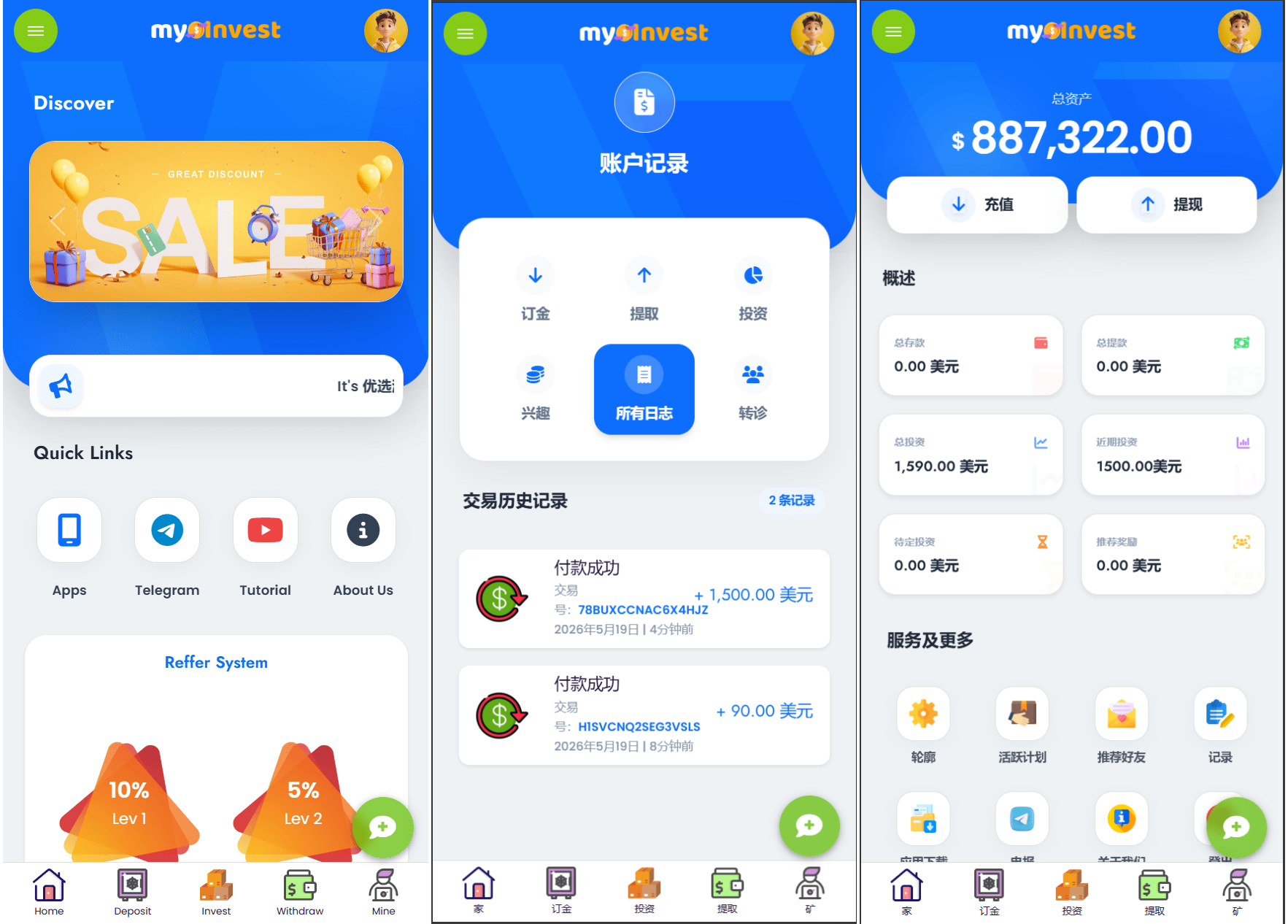 多语言自定义产品系统/企鹅养殖投资返利/一键安装-保成圈-山云人力,分享创业咨询_最新网络项目资源