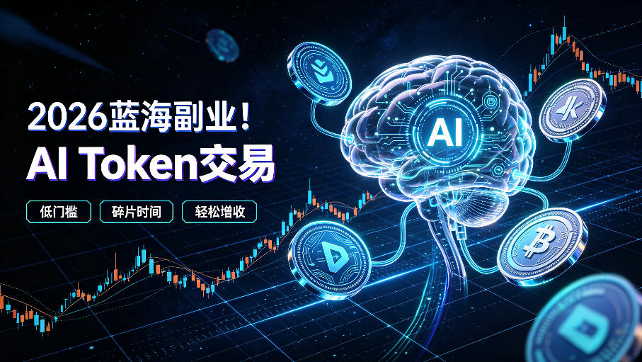 2026全新风口副业｜AI智能Token交易，空闲时间轻松 賺 收益，无需全天盯盘【揭秘】-保成圈-山云人力,分享创业咨询_最新网络项目资源