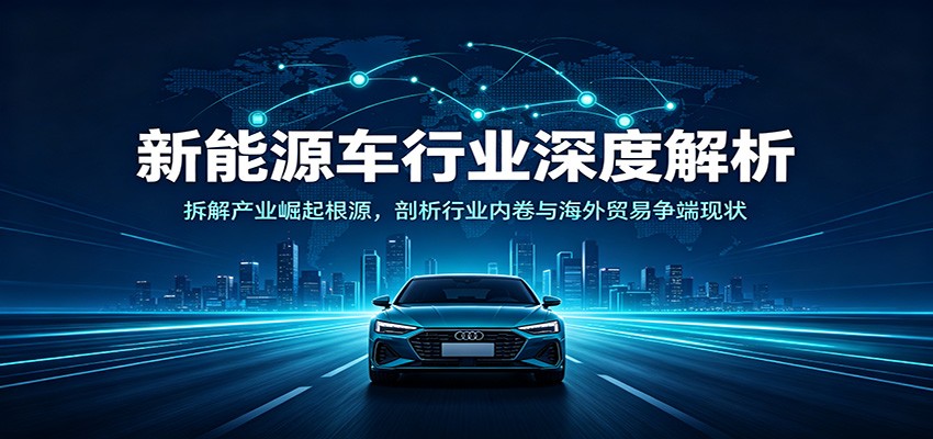 新能源车行业深度解析：拆解产业崛起根源，剖析行业内卷与海外贸易争端现状-保成圈-山云人力,分享创业咨询_最新网络项目资源
