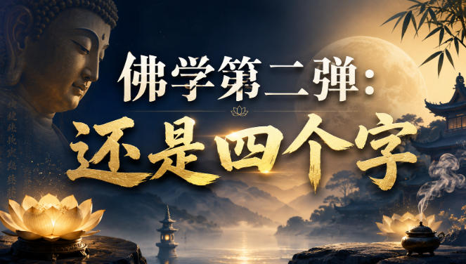 付费文章：佛学第二弹：还是四个字-保成圈-山云人力,分享创业咨询_最新网络项目资源