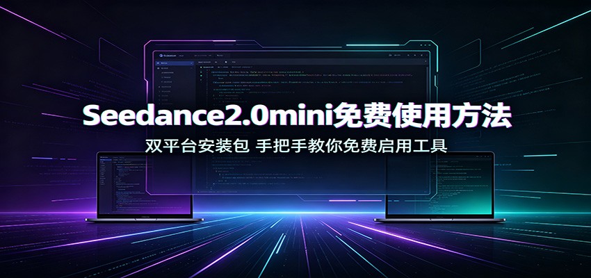 Seedance2.0mini免费使用方法：双平台安装包，手把手教你免费启用工具-保成圈-山云人力,分享创业咨询_最新网络项目资源