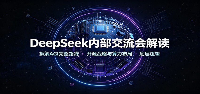 DeepSeek内部交流会解读：拆解AGI完整路线，开源战略与算力布局底层逻辑-保成圈-山云人力,分享创业咨询_最新网络项目资源