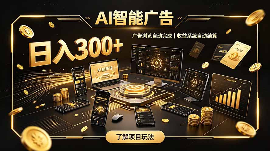 自研 AI 系统｜轻资产起步｜长期稳定收益｜宝妈 上班族轻轻松松日入300+-保成圈-山云人力,分享创业咨询_最新网络项目资源