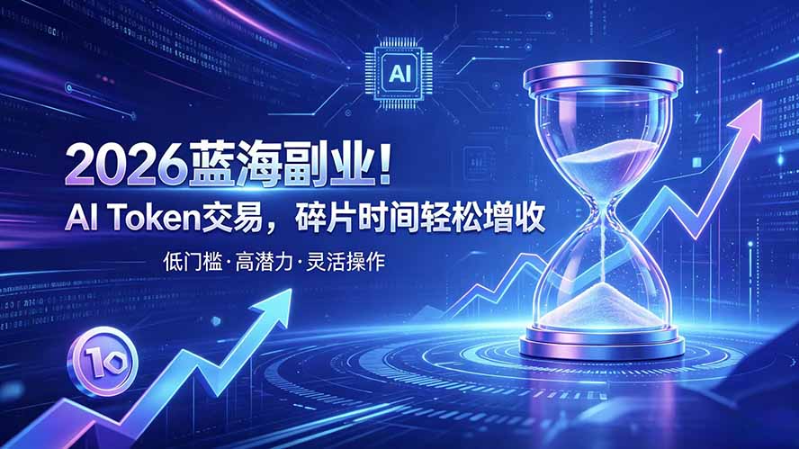 AI Token算力赛道！普通人可入局的数字副业-保成圈-山云人力,分享创业咨询_最新网络项目资源
