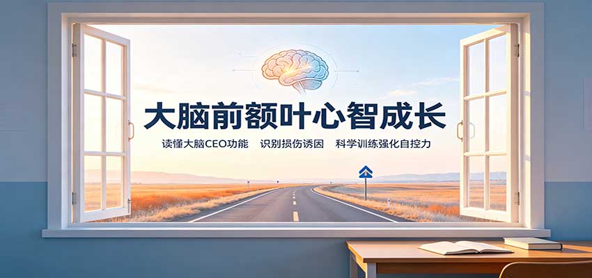大脑前额叶心智成长：读懂大脑CEO功能，识别损伤诱因，科学训练强化自控力-保成圈-山云人力,分享创业咨询_最新网络项目资源