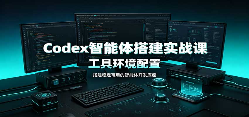 Codex智能体搭建实战课：工具环境配置，自定义技能开发，多业务自动化教学-保成圈-山云人力,分享创业咨询_最新网络项目资源