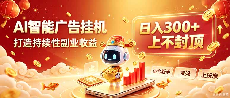 告别手动干活！AI自动化，解锁线上被动收益-保成圈-山云人力,分享创业咨询_最新网络项目资源